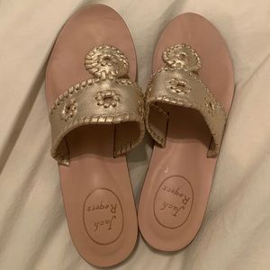 Jack Rogers sandals - Women’s size 6.5M, Gold